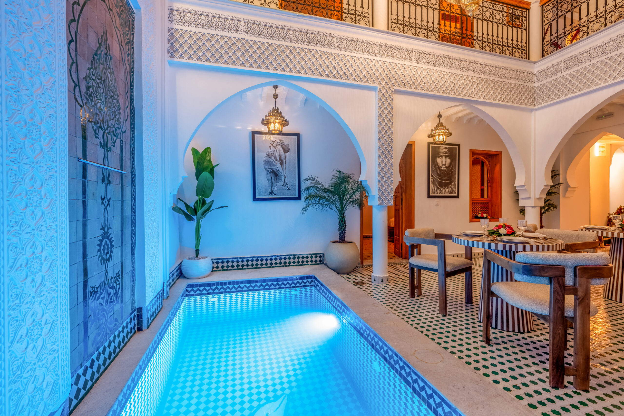 Riad interior
